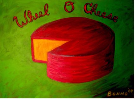 Wheel of Cheese by Chris Bonno