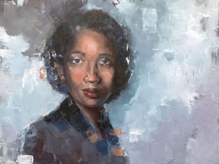 Against All Odds by Mildred Loving, Oil on Wood