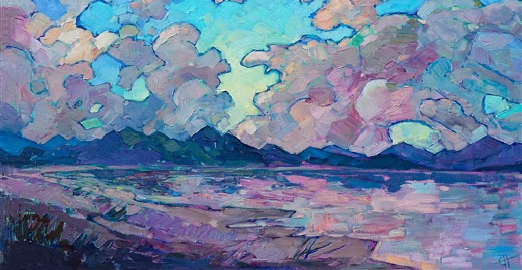 ART TODAY 06.23.17: Clouds Above by Erin Hanson