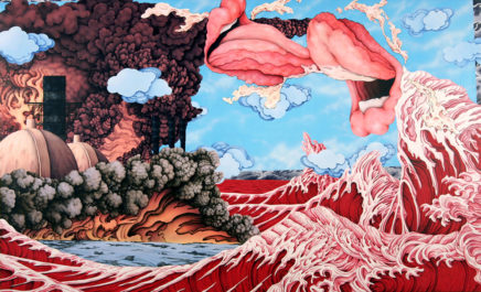 Adam Mars' Naughty Doppler painting