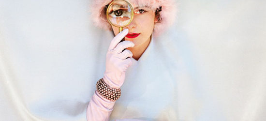 Pink Feathers by Aline Smithson