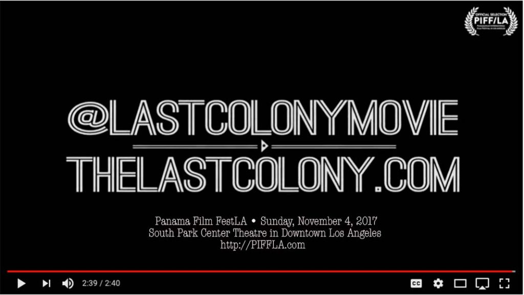 The Last Colony - Panafest Film Festival2017