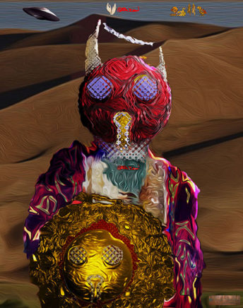 Tribe Knight by Leo Garcia from My Alien Abduction series