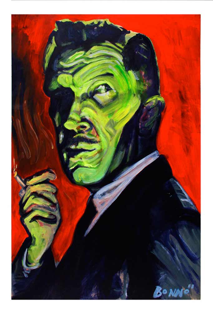 ART TODAY 07.05.17: Hollywood loves Chris Bonno and Bonno loves Hollywood: the Vincent Price painting