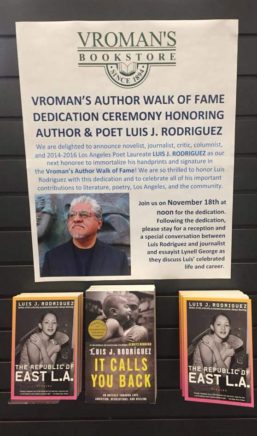 Vroman's Walk of Fame, Luis Rodriguez