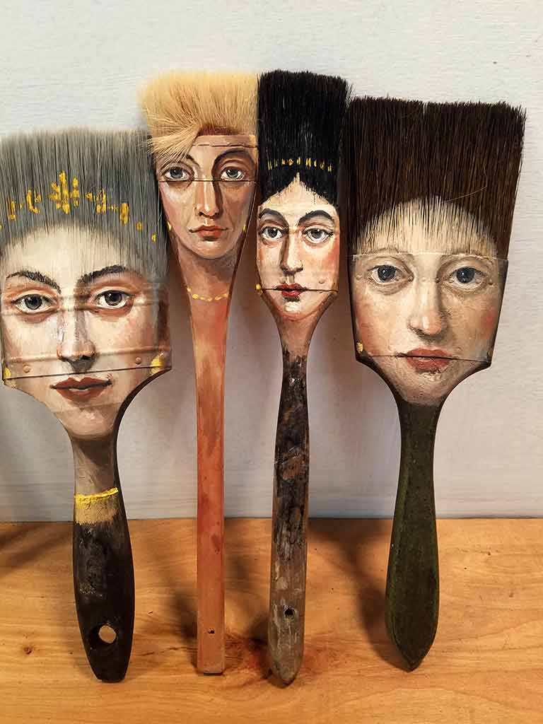 ART TODAY 020518 Four ladies by Alexandra Dillon + Acrostic Interview starts today…
