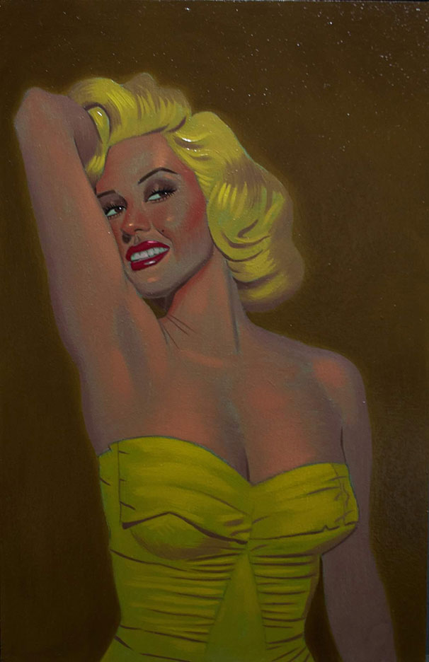 Norma Jean aka Marilyn Monroe by Paul Torres
