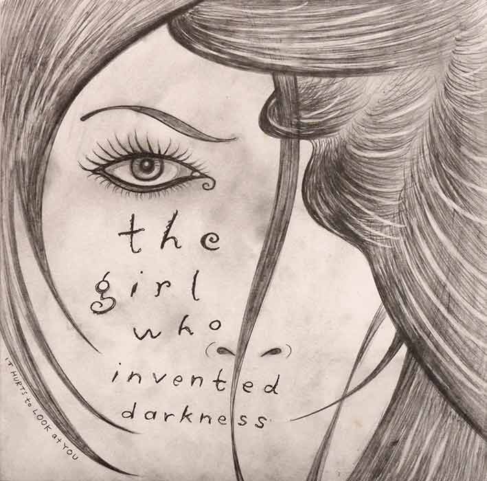 The Girl who Invented Darkness (front album cover) by Rohitash Rao