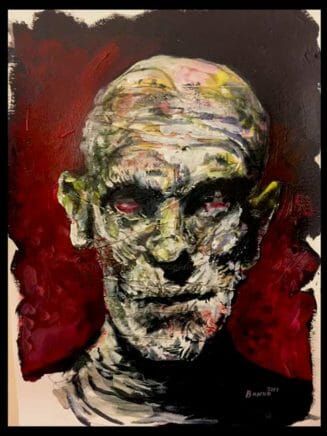 Boris Korloff-Mummy by Chris Bonno