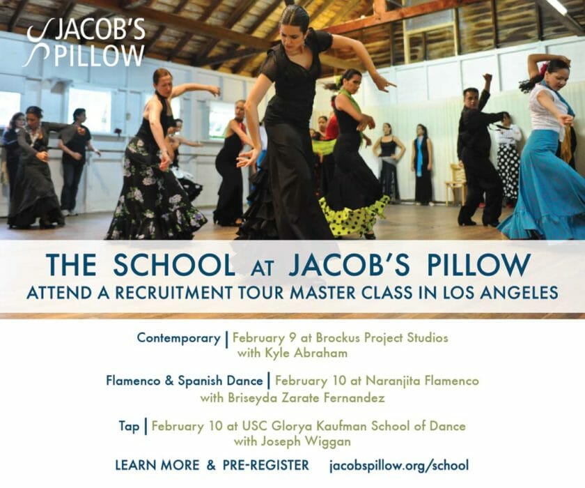 The School of Jacob's Pillow Master Class 2019 in LA